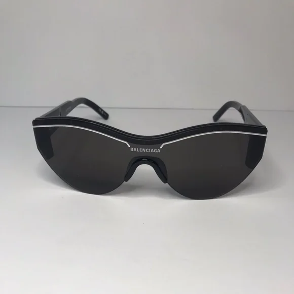 New  - 💯 Original  BALENCIAGA61MM Shield Sunglasses - Picture 5 of 11